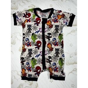 Little Munchkin Bamboo Amazing Friends Spidey & Friends Shorty 18/24M NIB